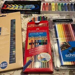 FOUR ARTISTS MATERIAL ALL NEW IN THE BOX